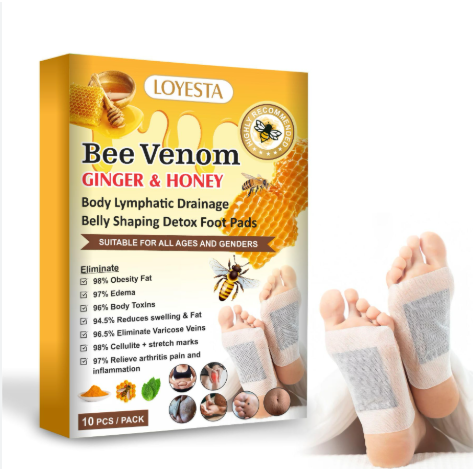 Bee Venom Ginger & Honey Detox Pads